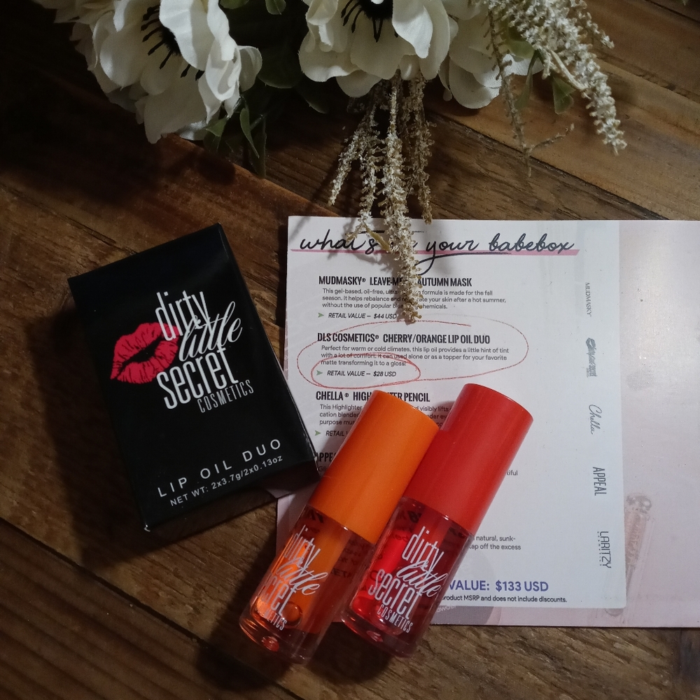 BOGO🆓 | NIB Dirty Little Secret Lip Oil Duo Set